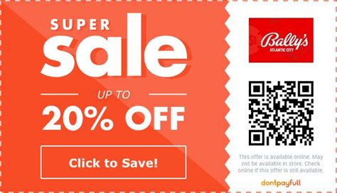 discount code for bally's ac